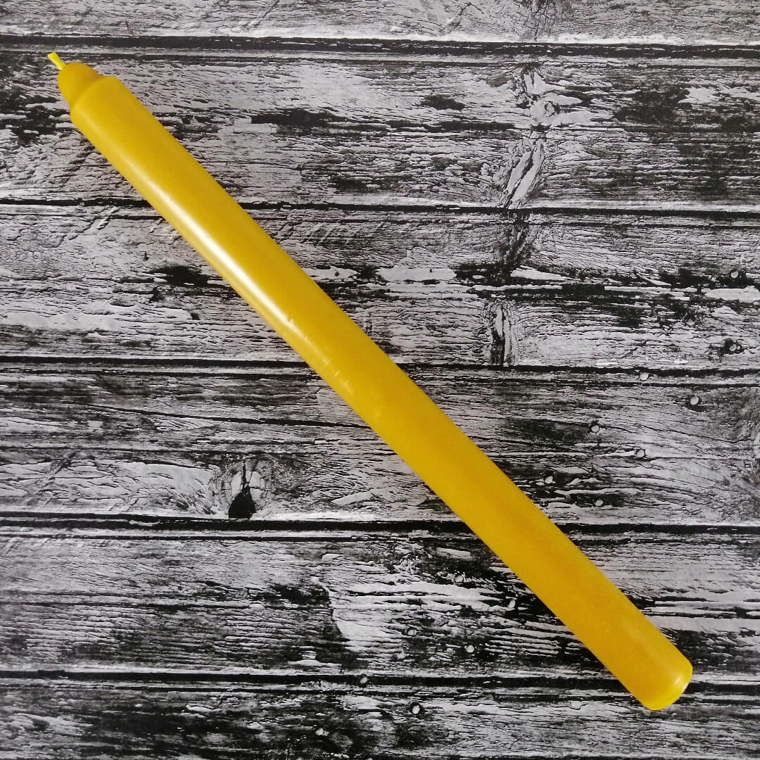 Gromnica OPTIMUM 43cm/3,4cm - świeca z wosku pszczelego